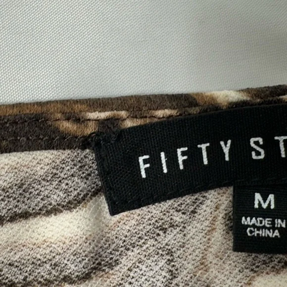 Stylish Animal Print Long Sleeve Top - Picture 5 of 8